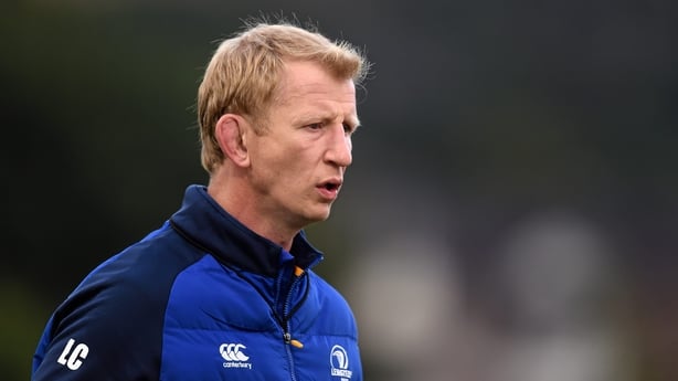 4 September 2015; Leinster head coach Leo Cullen. Guinness PRO12, Round 1, Edinburgh v Leinster. Meggetland, Edinburgh, Scotland. Picture credit: Stephen McCarthy / SPORTSFILE