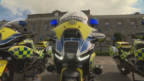 Garda motorbikes