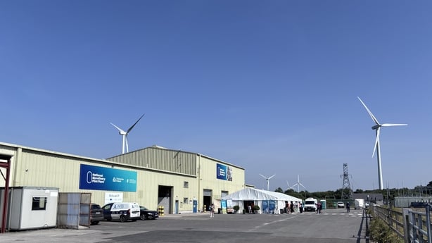 The building housing the Biorefinery Pilot Plant in Lisheen
