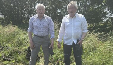 Galway brothers, 80s, turning turf while the sun shines