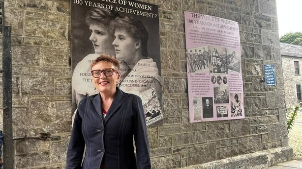 President of the Irish Labour Historical Society Moira Leydon