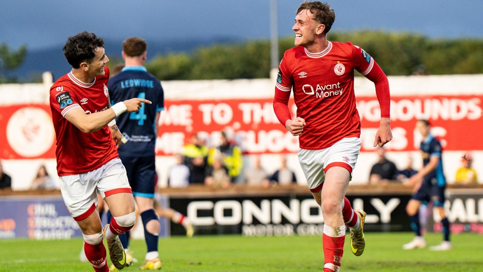 Barrett's added time equaliser snatches draw for Shels