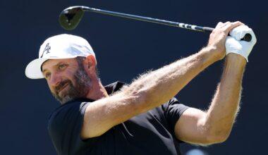Johnson's Open streak over as he pulls out of qualifying