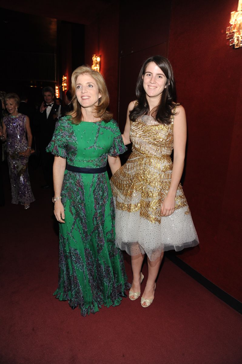 Caroline Kennedy (L) and Tatiana Schlossberg attend American Ballet Theatre's annual Spring Gala and 70th anniversary season opener at the Metropolitan Opera House. (Photo by Fairchild Archive/Penske Media via Getty Images) 