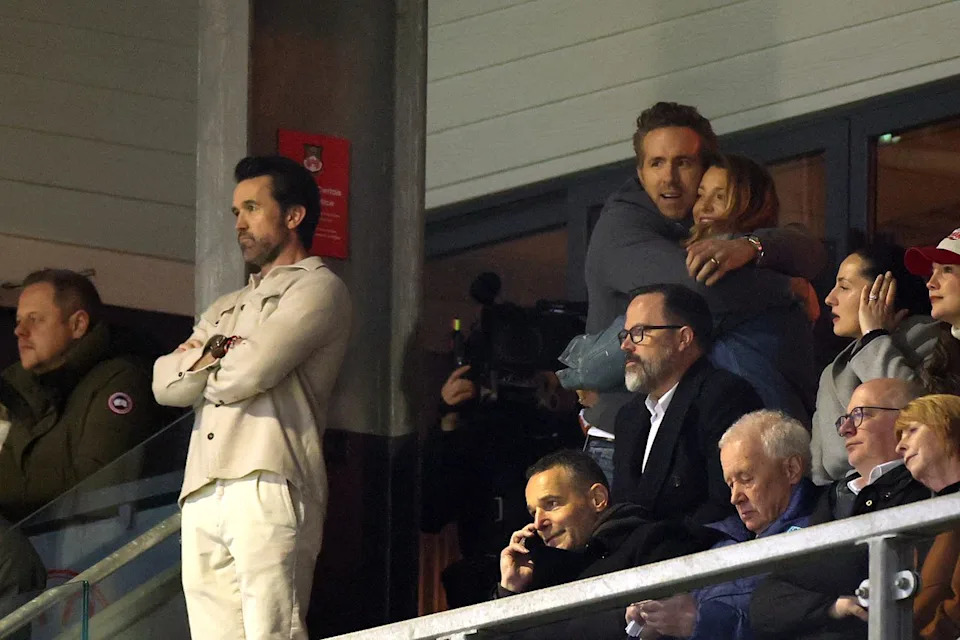 Ryan Reynolds and Blake Lively at the Emirates FA Cup on March 7, 2026.Credit: Getty Images