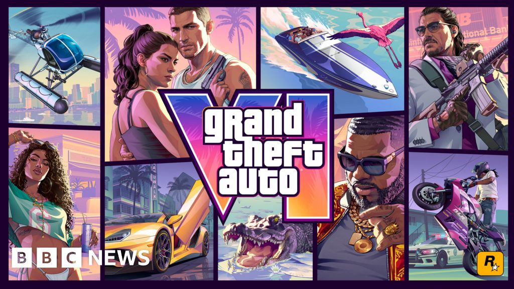 GTA 6 pre-order date and cover art revealed by Rockstar - BBC