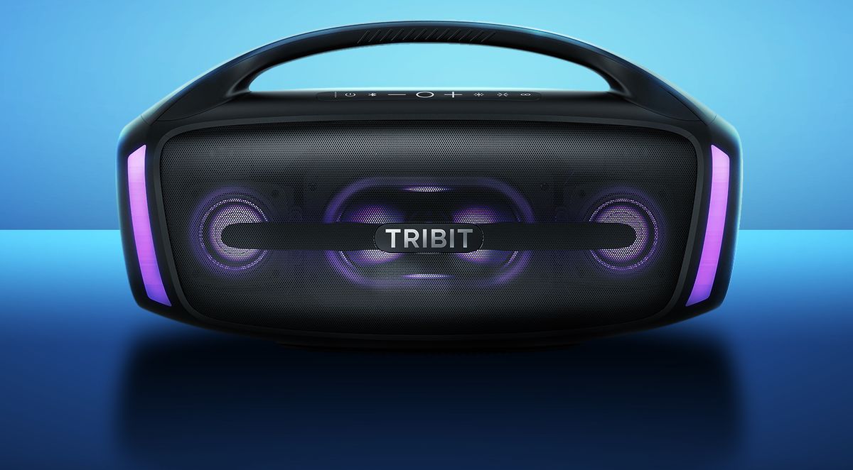 The 2002w portable Tribit StormBox Blast 2 party speaker