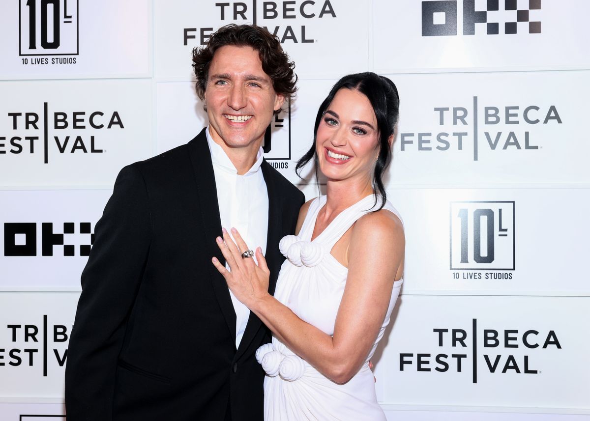 Justin Trudeau and Katy Perry