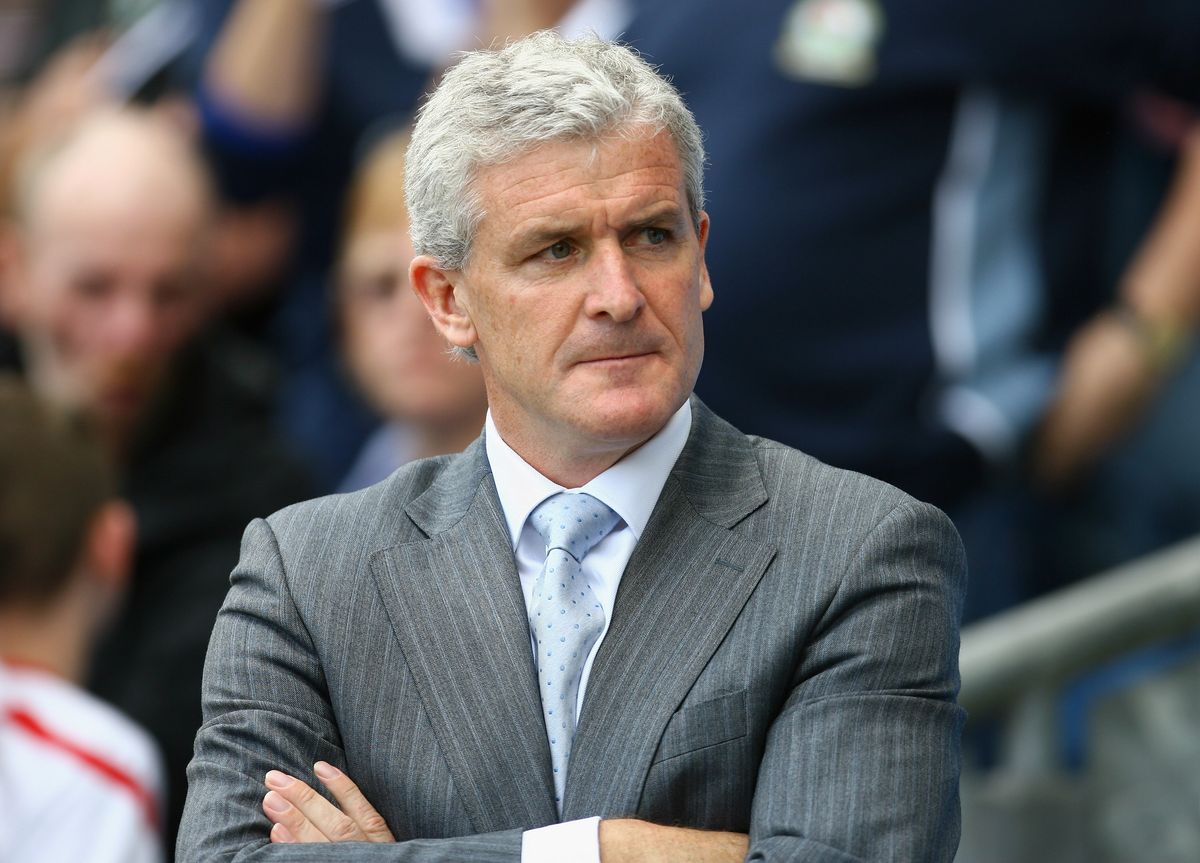 Mark Hughes during his time in charge of Manchester City