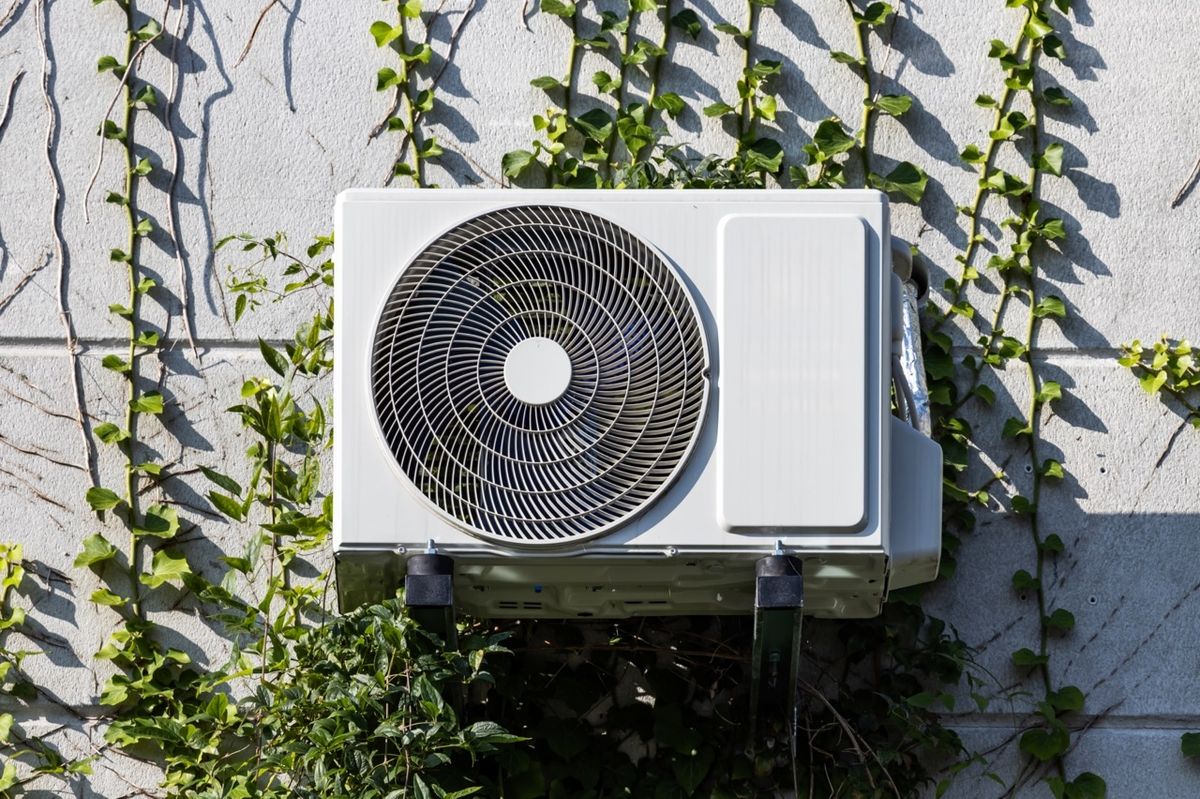 Outdoor fan from air conditioning unit