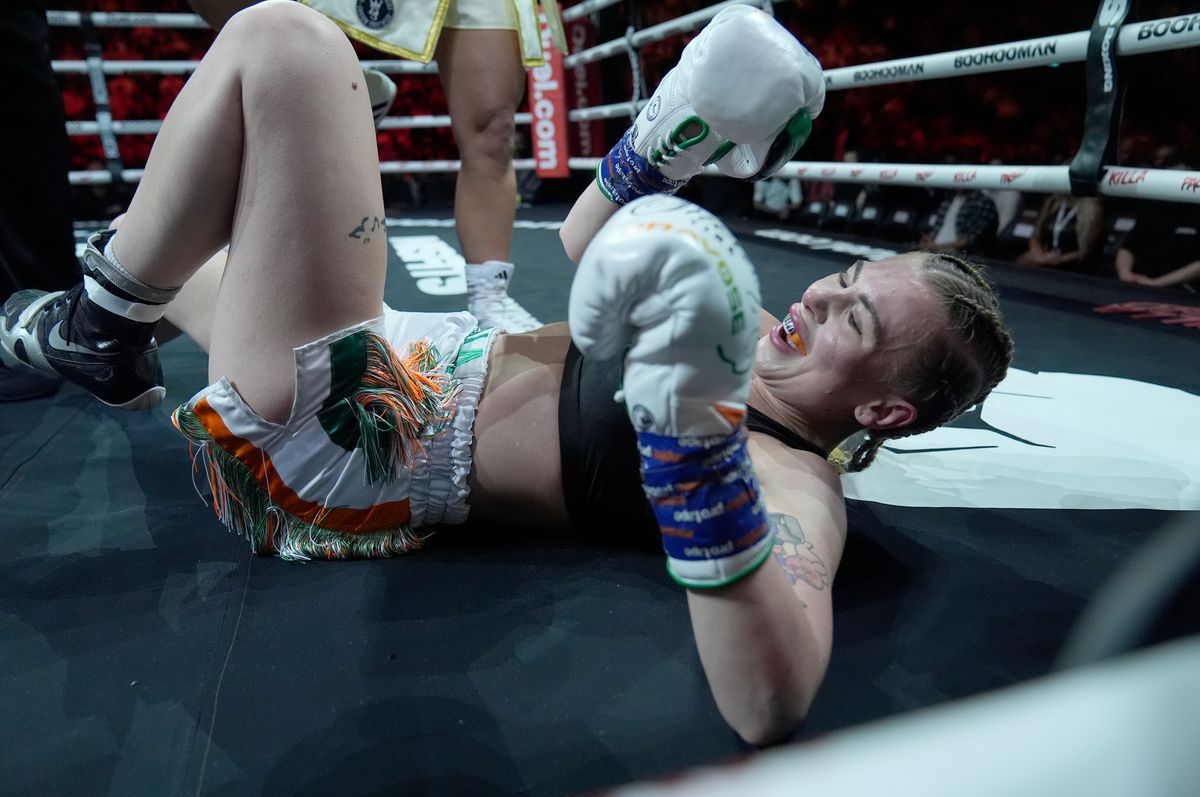 Tina Shows was knocked down and out