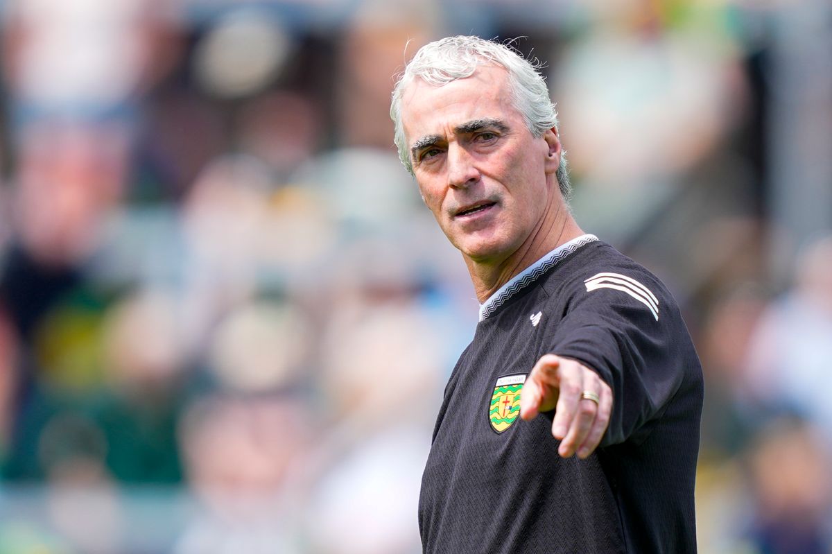 Jim McGuinness Donegal Manager ahead of the game