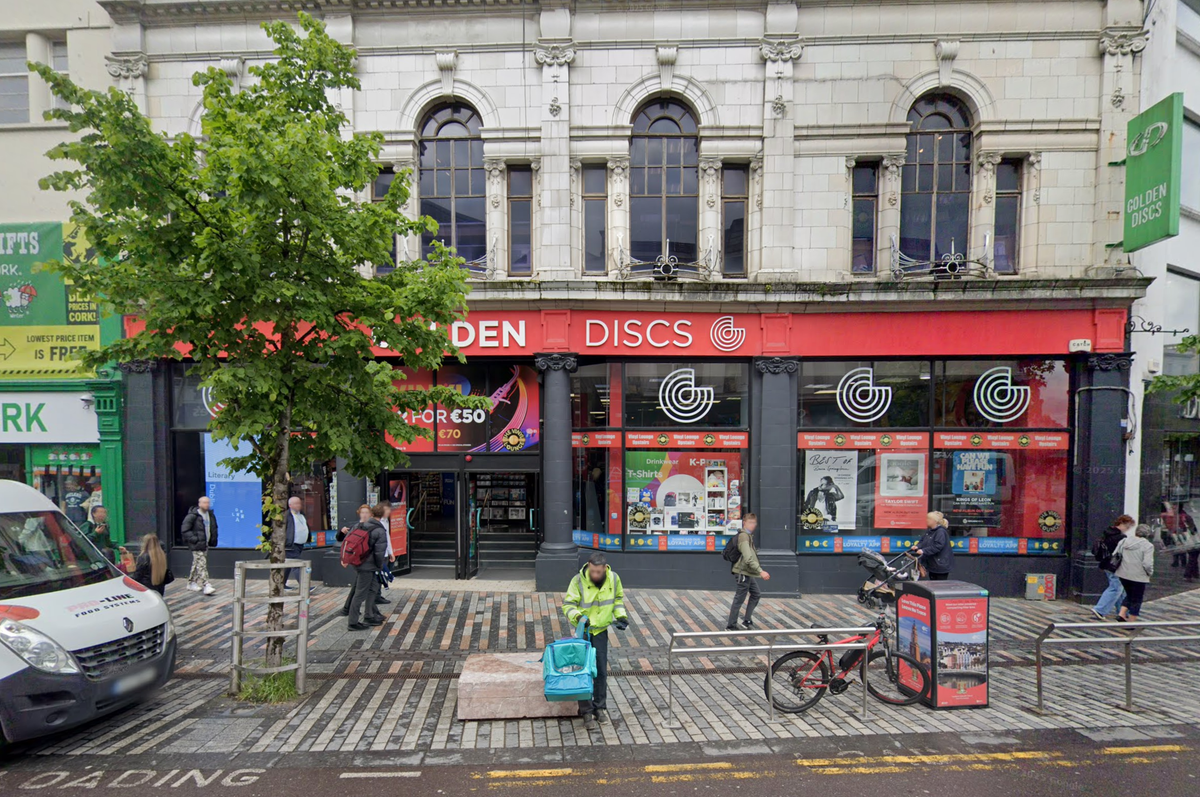 Golden Discs on Patrick's Street