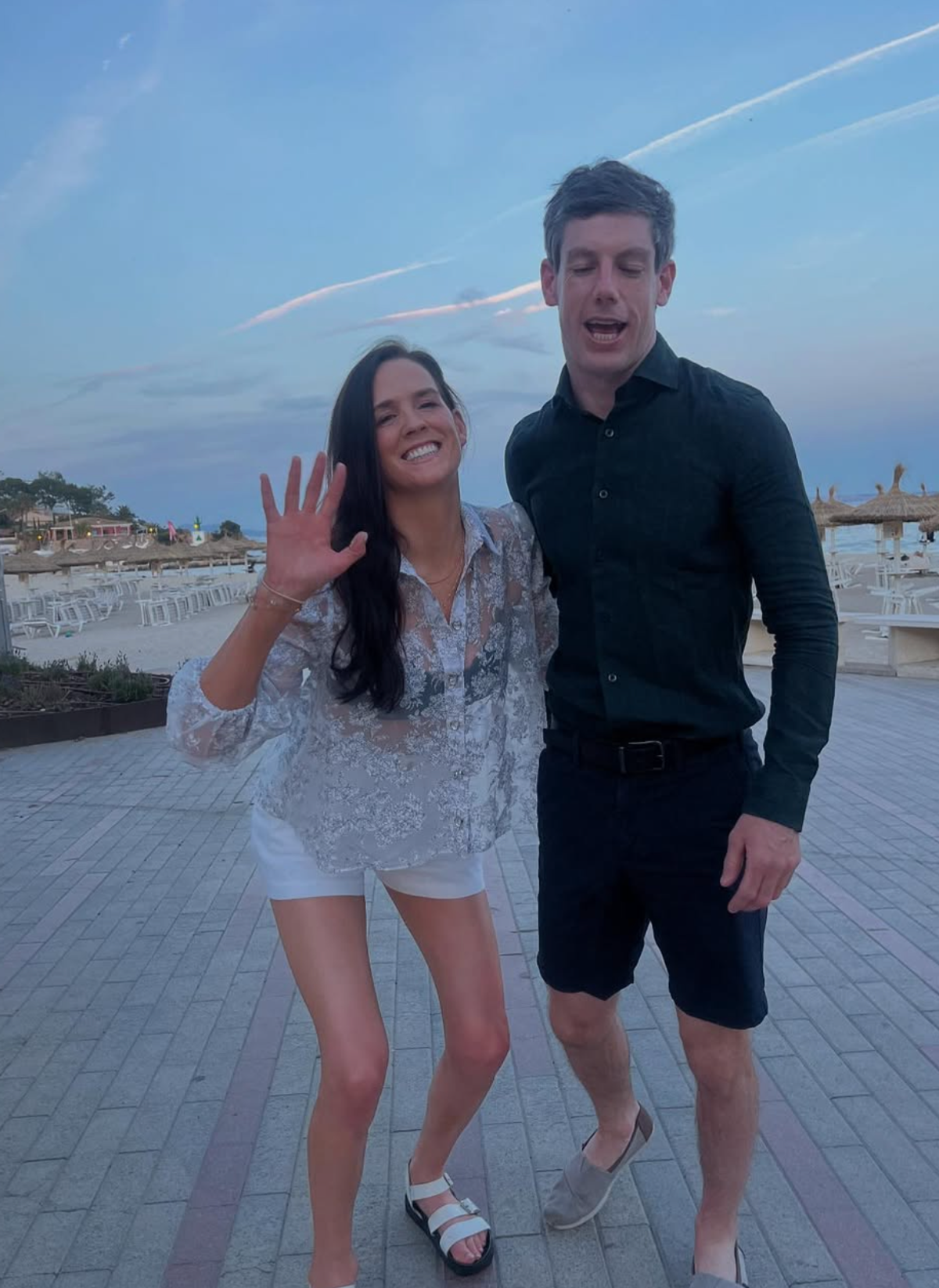 Newlyweds Rachael Blackmore and Brian Hayes