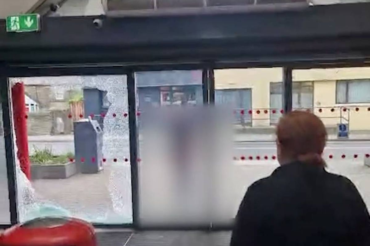The incident happened at around 9.30am.