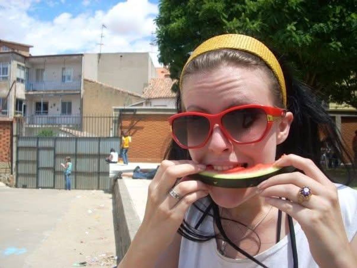 Vicky Parry used to live in Madrid