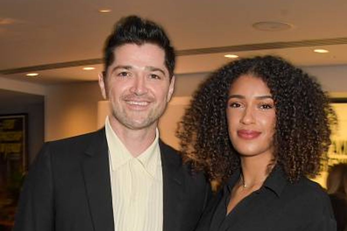 Danny O'Donoghue with Anais Niang
