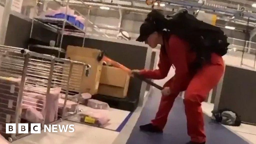 Palestine Action activists jailed over factory raid - BBC