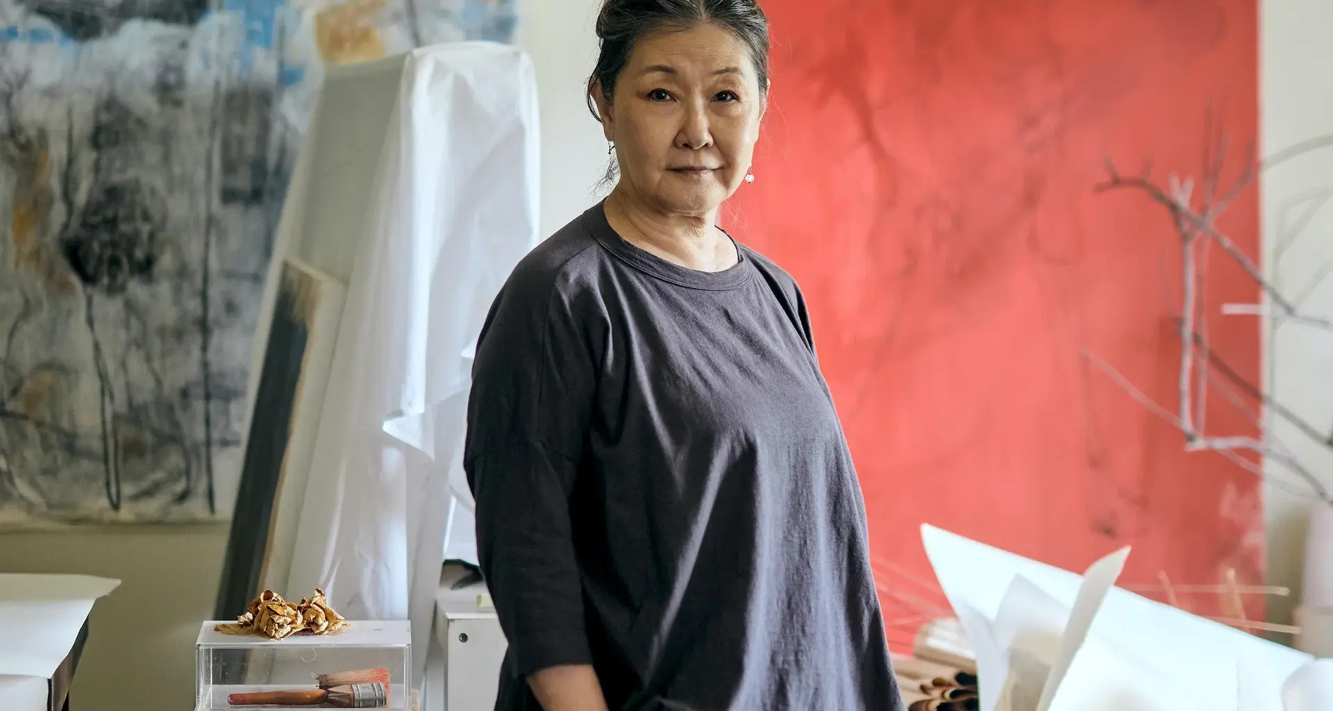 Dana Lam opens her first solo art exhibition at 73