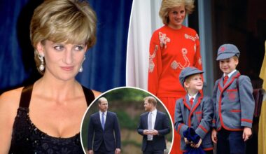 Princess Diana's wish for 'deeper' relationship between William, Harry disclosed in never-before-seen letter