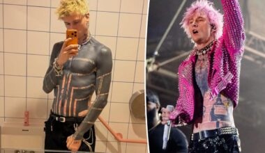 MGK shares scary side effects of 'near impossible' blackout tattoo journey