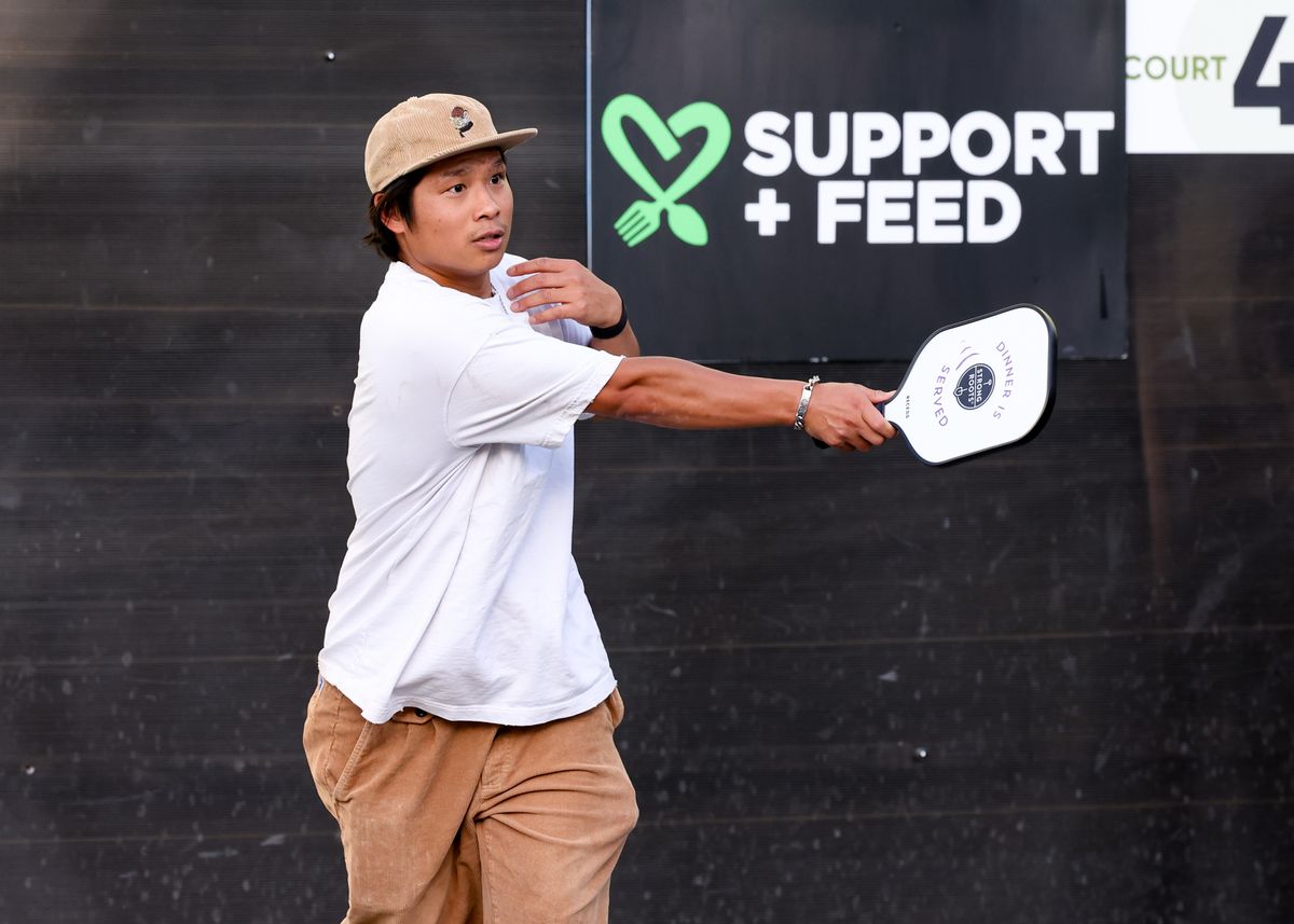 Pax Thien Jolie-Pitt at Support+Feed Pickleball Invitational and Game Night, on June 06, 2026, in Los Angeles, California