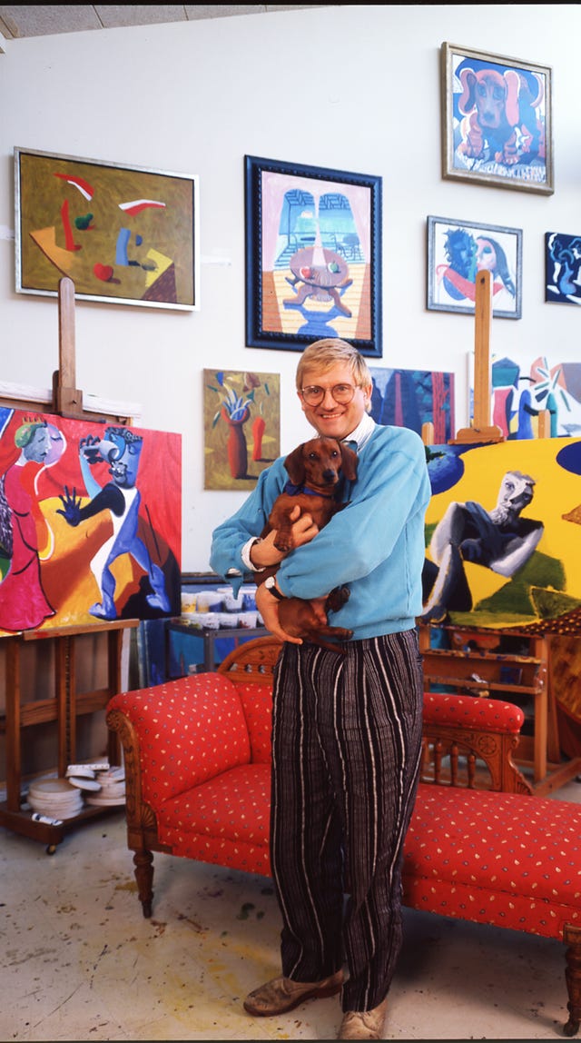 Portrait Of David Hockney