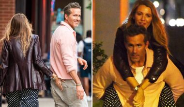 Blake Lively and Ryan Reynolds Get Handsy During NYC Date Night