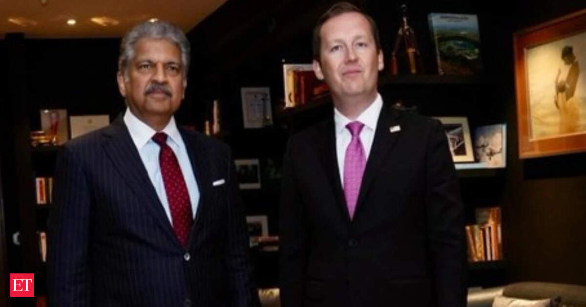 Anand Mahindra meets Sergio Gor; discusses US investments, supply chains resilience