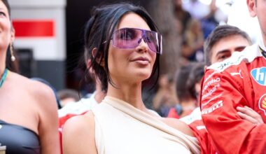 Kim Kardashian criticized for sheer lace Monaco Grand Prix outfit as fans call look 'out of place'