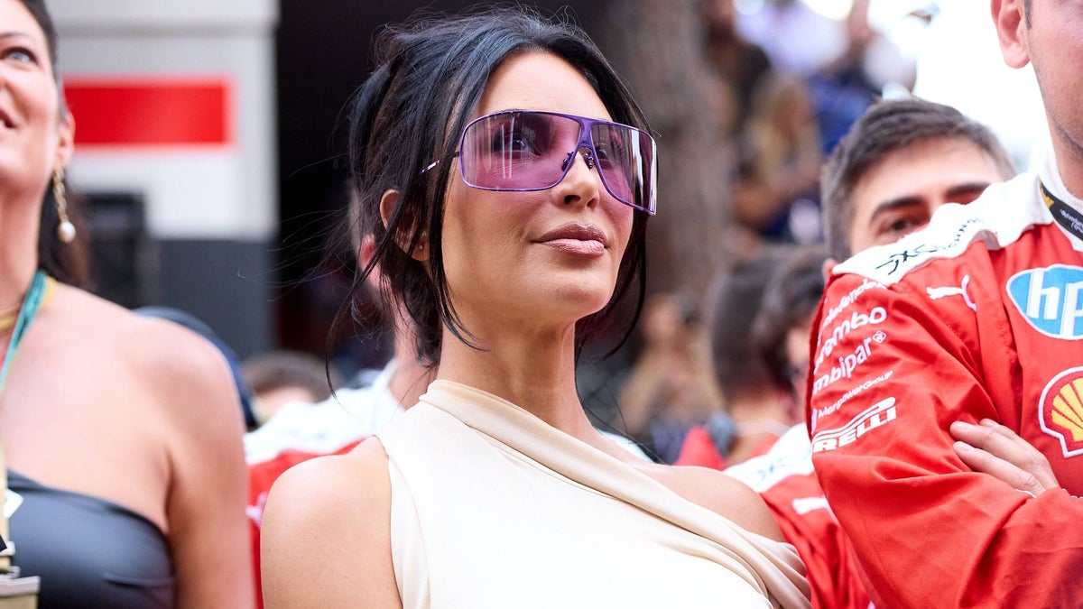 Kim Kardashian criticized for sheer lace Monaco Grand Prix outfit as fans call look 'out of place'