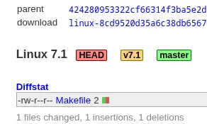 Linux 7.1 Git tag