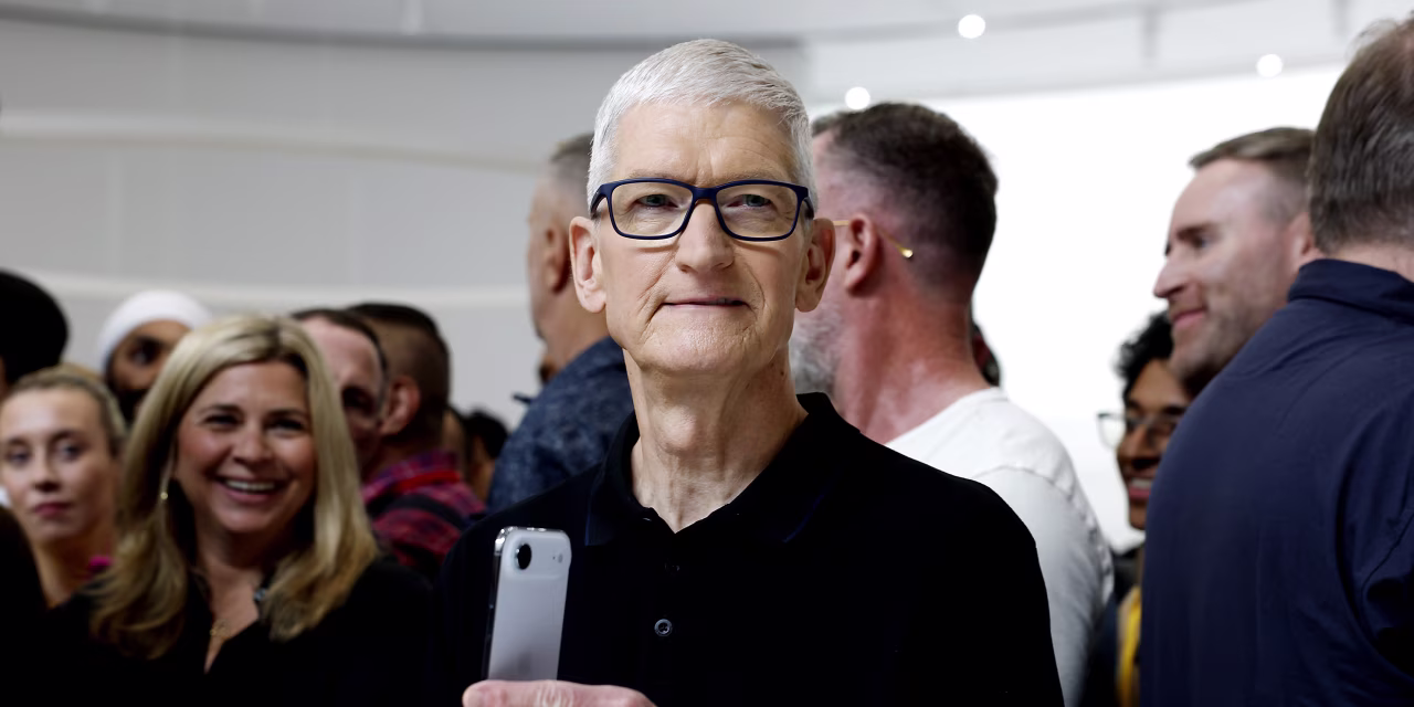 Exclusive | Apple Price Increases ‘Unavoidable,’ Tim Cook Says in WSJ Exclusive
