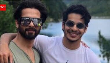 Ishaan Khatter: 'He has changed my diapers, so every argument ends with, ‘I am older than you': Ishaan Khatter opens up about his 15-year age gap with 'Cocktail 2' star Shahid Kapoor | Hindi Movie News