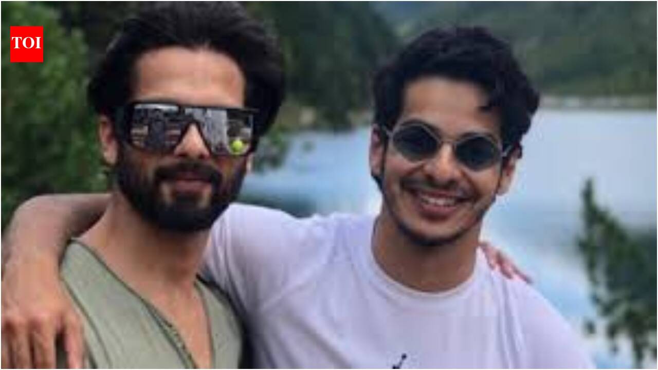 Ishaan Khatter: 'He has changed my diapers, so every argument ends with, ‘I am older than you': Ishaan Khatter opens up about his 15-year age gap with 'Cocktail 2' star Shahid Kapoor | Hindi Movie News
