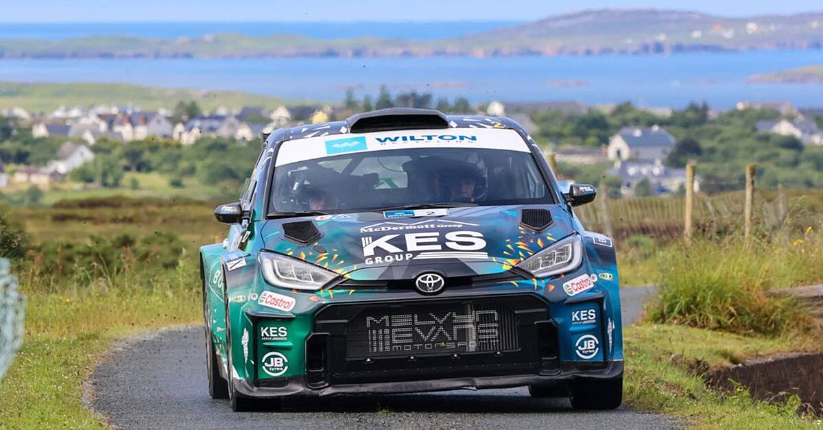 Meeke leads Devine at end of Stage 3 - 2026 Donegal Rally