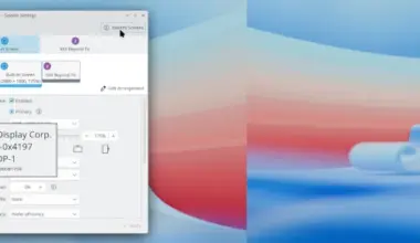Plasma 6.7 color coded monitor labels