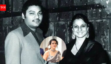 Kajol: 'You still alive in my laugh': Kajol shares RARE photo of parents, remembers late father Shomu Mukherjee on Father's Day | Hindi Movie News