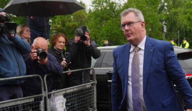 DUP announces independent review into fresh claims involving Jeffrey Donaldson