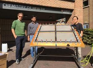 Scientists demonstrate solar-powered plastic recycling at real-world scale