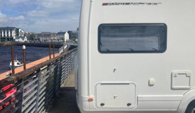 Outrage as campervans continue to block Donegal Town paths
