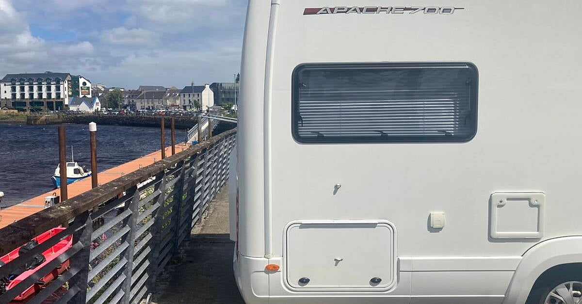 Outrage as campervans continue to block Donegal Town paths