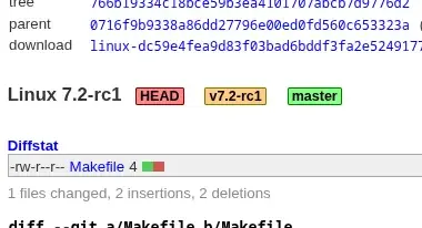 Linux 7.2-rc1 Git tag