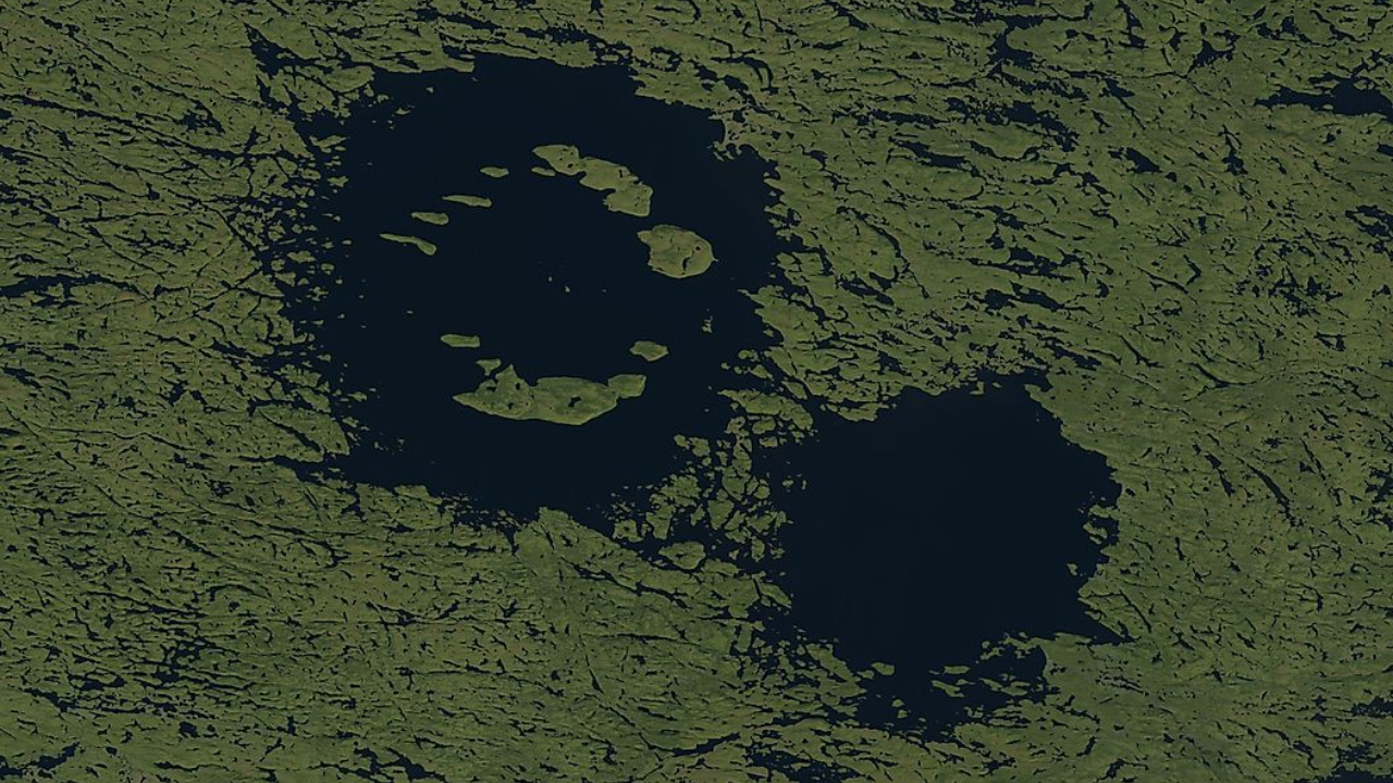 pc: worldatlas 7 lakes created by meteor impacts around the world: From Lake Manicouagan to Clearwater Lakes