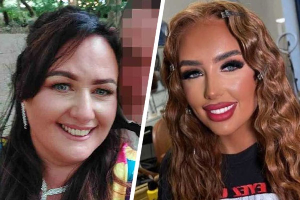 Bernadette Thornton (44, L) and her daughter Alisha (21, R)