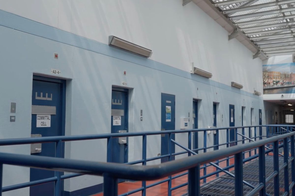 Prison landing Cloverhill