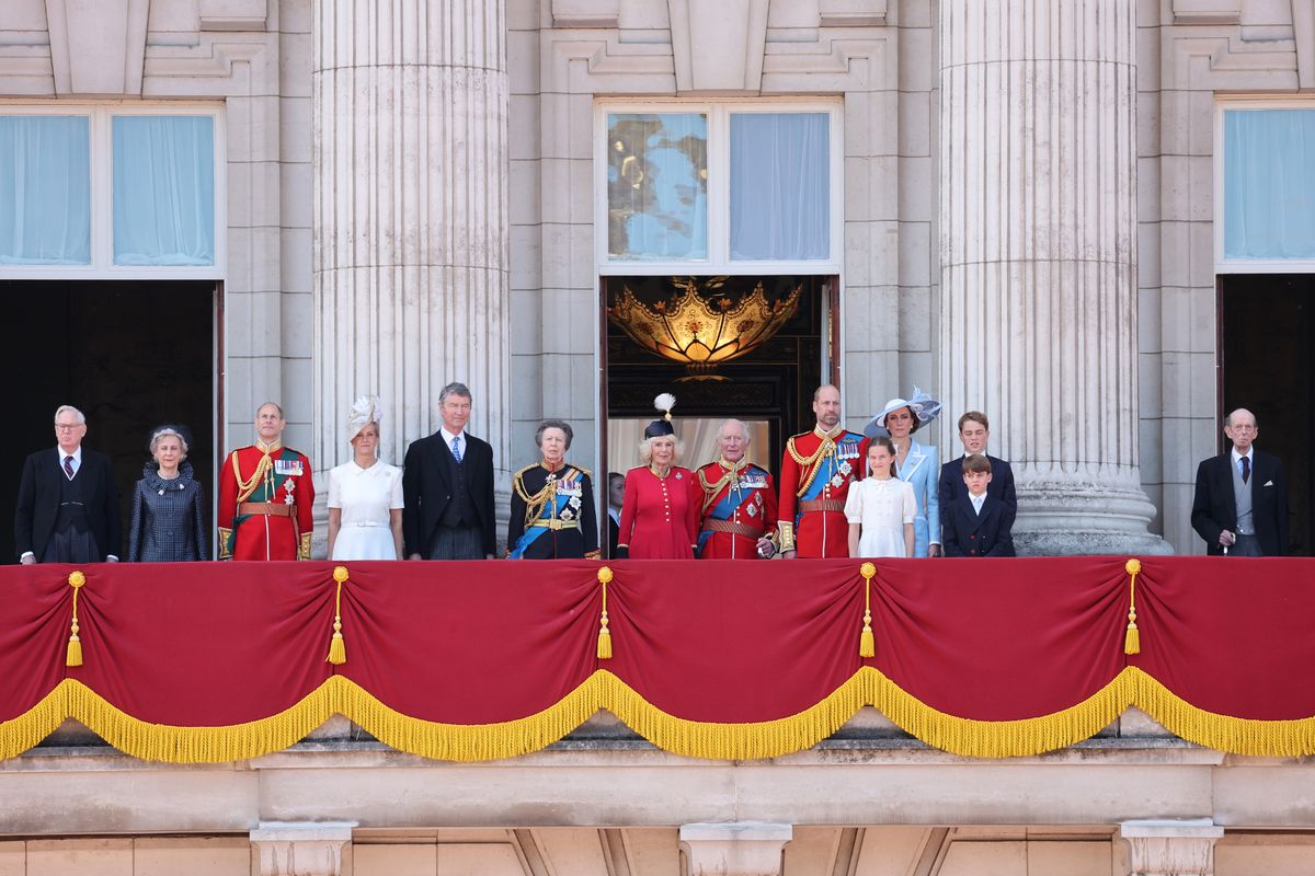 The Royal Family on the Buckingham Palace balcony