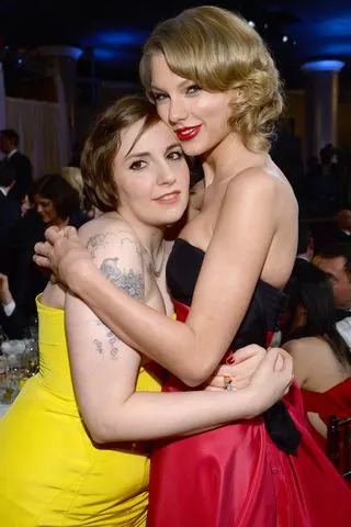 Lena Dunham and Taylor SwiftCredit: Larry Busacca/NBC/NBCU Photo Bank/Getty