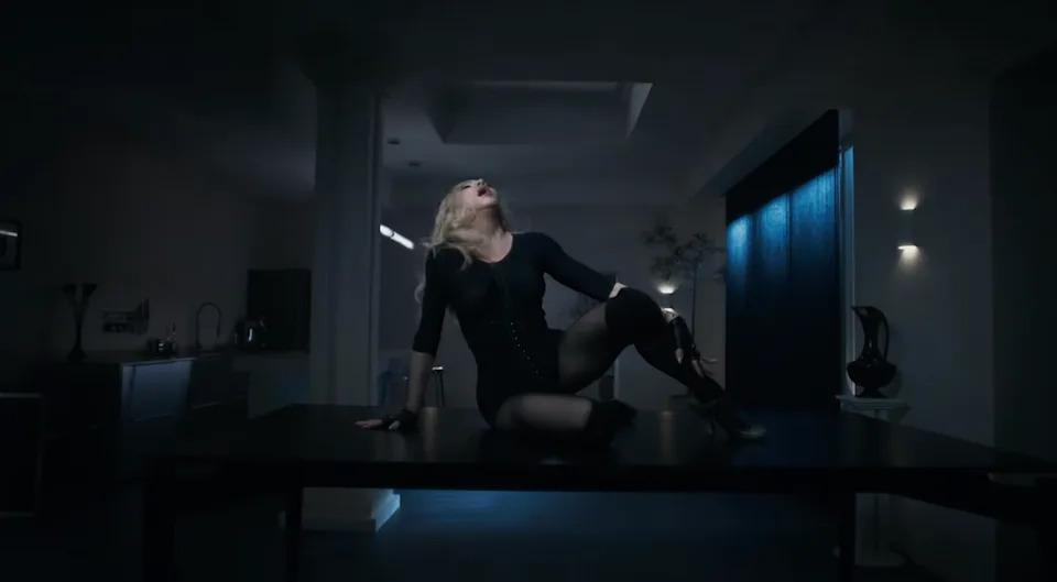Madonna in her new film.Credit: Madonna/YouTube