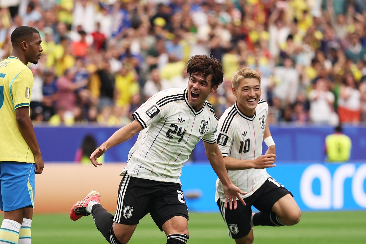 Brazil vs Japan LIVE: Latest World Cup score and updates as Kaishu Sano goal has underdogs in the lead